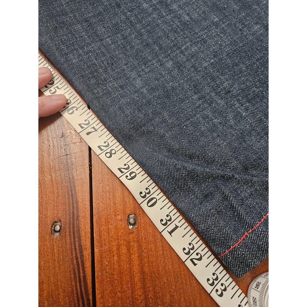 Coogi Wide Leg Jeans W40 L34 Red Contrast Stitching Embroidered Pockets Y2K - Picture 16 of 16